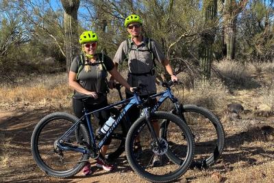 Couples Desert Mountain Bike Tour & Happy Hour! Couples Desert Mountain Bike Tour & Happy Hour!