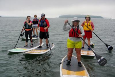 Stand Up Paddleboard Tour in Casco Bay Stand Up Paddleboard Tour in Casco Bay