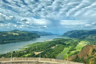 Morning Half-Day Multnomah Falls and Columbia River Gorge Waterfa Morning Half-Day Multnomah Falls and Columbia River Gorge Waterfa