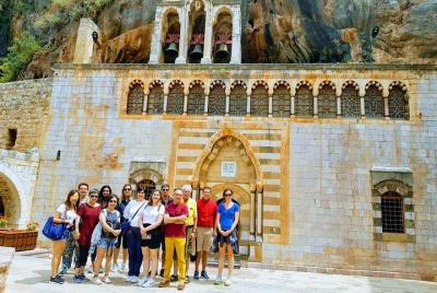 Small-Group Tour to Baalbek, Cedars and St Anthony Qozhaya with Lunch included Small-Group Tour to Baalbek, Cedars and St Anthony Qozhaya with Lunch included