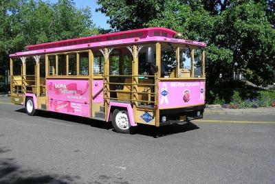 Hop-On Hop-Off Trolley and Columbia River Gorge Tour with Gray Li Hop-On Hop-Off Trolley and Columbia River Gorge Tour with Gray Li