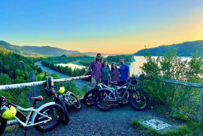 Multnomah Falls Sunset E-Bike Waterfall Adventure Multnomah Falls Sunset E-Bike Waterfall Adventure