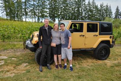 Oregon Jeep Wine Country Tasting Tour