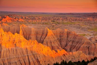 Badlands Sunset and Night Sky Adventure Badlands Sunset and Night Sky Adventure