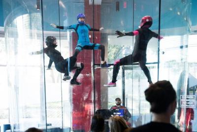 Sacramento Indoor Skydiving Experience with 2 Flights & Personali Sacramento Indoor Skydiving Experience with 2 Flights & Personali