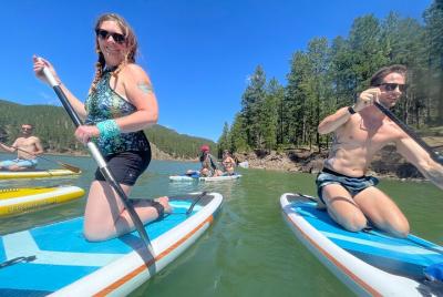 Private Paddle Boarding and Kayaking on Lake Pactola Private Paddle Boarding and Kayaking on Lake Pactola