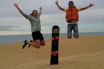 Sandboarding ( sandsurfing ) with lunch in berber house Sandboarding ( sandsurfing ) with lunch in berber house
