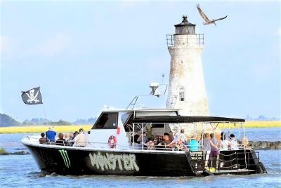 Savannah Tybee Island Dolphin Cruise Tour with Stop at Tybee Isla Savannah Tybee Island Dolphin Cruise Tour with Stop at Tybee Isla