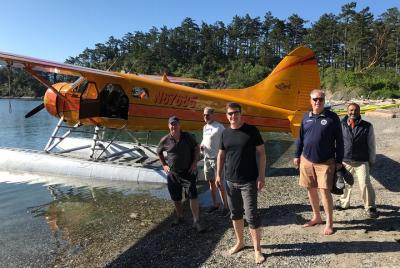 San Juan Islands Seaplane Flight & Hiking Adventure Tour from Sea