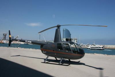 Helicopter Flight and Sailing Experience Barcelona Unique Package!