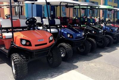 8-Hour Golf Cart Rental in South Padre Island for 4 Passengers 8-Hour Golf Cart Rental in South Padre Island for 4 Passengers