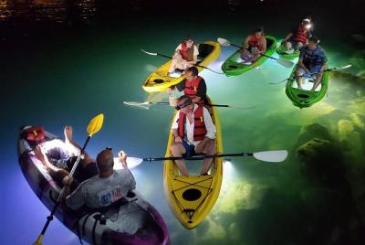 St. Pete Beach LED Illuminated Night Tours on Glass Bottom Kayak St. Pete Beach LED Illuminated Night Tours on Glass Bottom Kayak