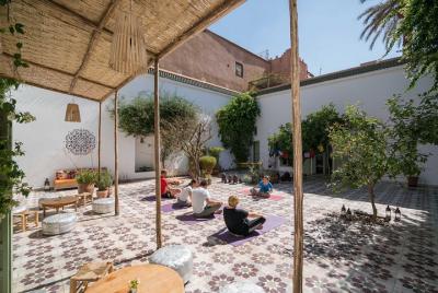 Yoga and Wellness half-day in an authentic Riad