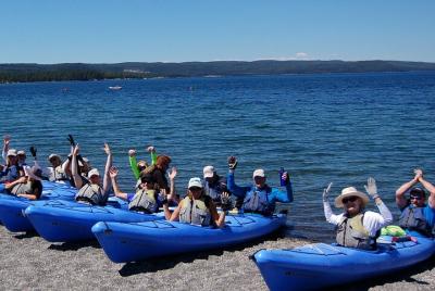 4-Hour Morning Sea Kayak on Yellowstone Lake with Lunch 4-Hour Morning Sea Kayak on Yellowstone Lake with Lunch
