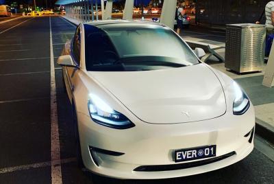 Adelaide Airport Arrival Transfer OR Tour in a Tesla Model3 EV
