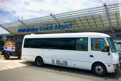 Shuttle from Airlie beach to Proserpine airport
