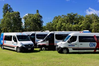 Brisbane Airport Arrival transfer to Gold Coast shared shuttle Brisbane Airport Arrival transfer to Gold Coast shared shuttle