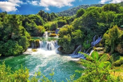 Krka Waterfalls with River Cruise Tour from Split Krka Waterfalls with River Cruise Tour from Split
