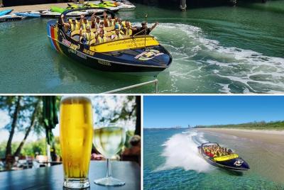 Express Jet Boat + "Beers on the deck" Express Jet Boat +