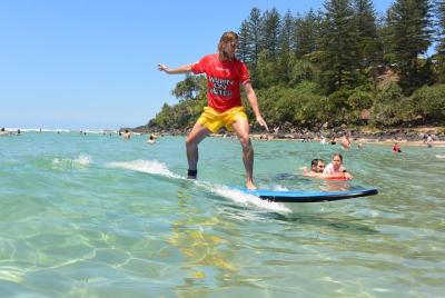 Learn to Surf Group Lesson - Walkin On Water - Coolangatta,Gold C Learn to Surf Group Lesson - Walkin On Water - Coolangatta,Gold C