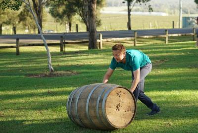 Hunter Valley Wine Barrel Rolling Hunter Valley Wine Barrel Rolling
