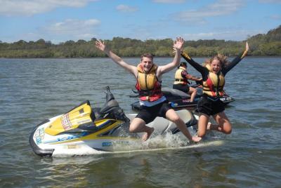 Bribie Island 1-Hour Jet Ski Experience  Bribie Island 1-Hour Jet Ski Experience