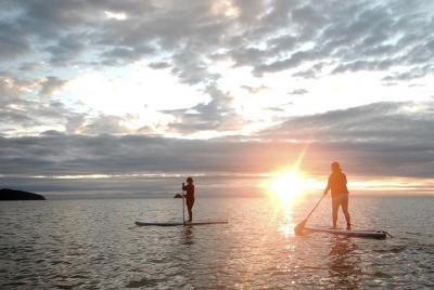 Sunrise Paddleboarding Group Lesson at Palm Cove Beach Sunrise Paddleboarding Group Lesson at Palm Cove Beach