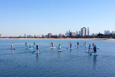 Stand-Up Paddle Board Group Lesson at St Kilda
