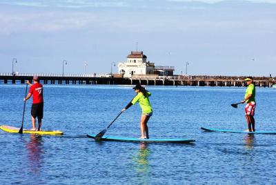 Private Stand-Up Paddle Board Lesson at St Kilda