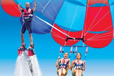 Parasail / Flyboard Package for 2 in Surfers Paradise Parasail / Flyboard Package for 2 in Surfers Paradise