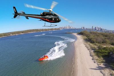 Gold Coast Helicopter 10 min Flight and Jet Boat Ride Gold Coast Helicopter 10 min Flight and Jet Boat Ride