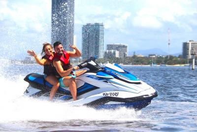 Jetski / Jetboat Package for 2 in Cavill Ave, Surfers Paradise Jetski / Jetboat Package for 2 in Cavill Ave, Surfers Paradise