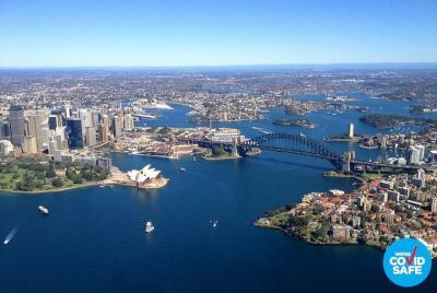 Private Helicopter Flight Over Sydney & Beaches for 2 or 3 people