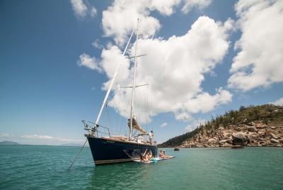 Helicopter and Magnetic Island Sailing  Helicopter and Magnetic Island Sailing