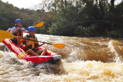 White-Water Kayaking on the Yarra River White-Water Kayaking on the Yarra River