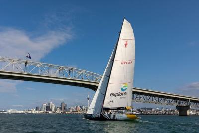 America's Cup Sailing on Auckland's Waitemata Harbour
