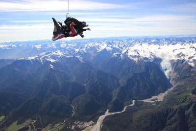 Tandem Skydive 13,000ft from Franz Josef