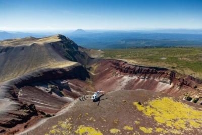 Mt Tarawera Helicopter Tour with Volcano Landing Mt Tarawera Helicopter Tour with Volcano Landing