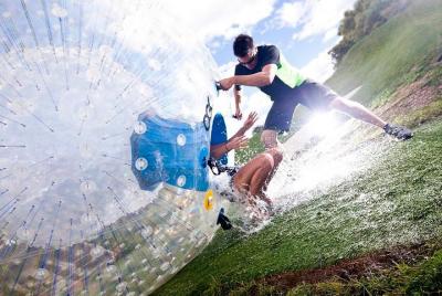 Zorb Inflatable Ball Ride from Mount Ngongotaha in New Zealand Zorb Inflatable Ball Ride from Mount Ngongotaha in New Zealand