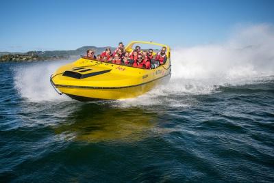 Katoa Jet Boat tour on Lake Rotorua Katoa Jet Boat tour on Lake Rotorua