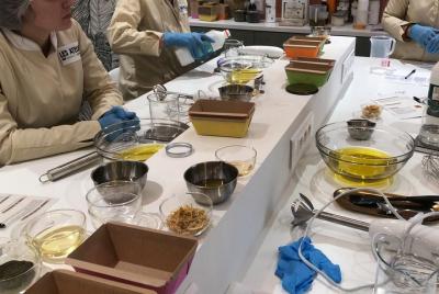 Manufacturing workshop of 4 organic soaps in Angers