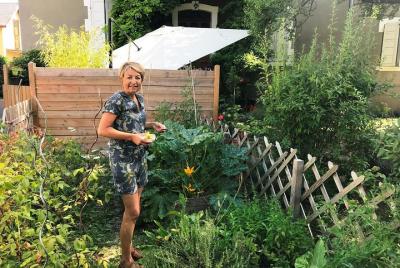 Private Market Tour and Modern French Cooking and Meal with a Loc