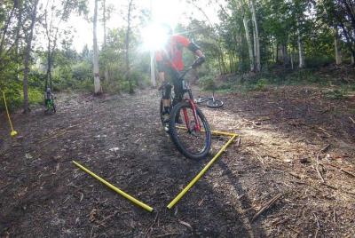 Mountain bike driving course, advanced course Mountain bike driving course, advanced course