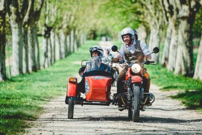 A day in Saint-Emilion in a sidecar