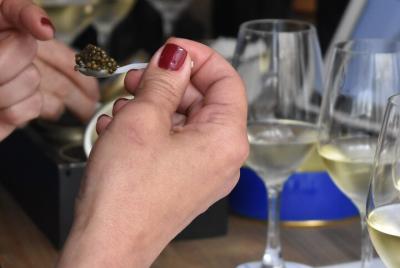 An Hour of French Caviar and Champagne Tasting