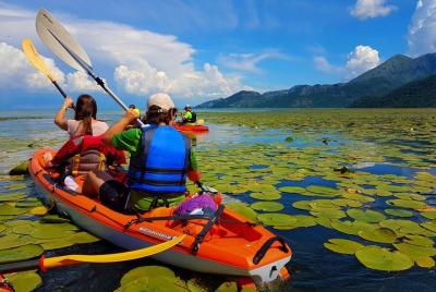 Kayak tour Skadar lake - Virpazar to Grmozur island and Lesendro  Kayak tour Skadar lake - Virpazar to Grmozur island and Lesendro