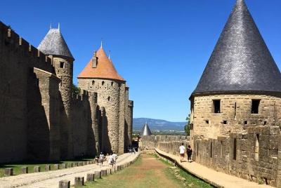 Walking guided tour Carcassonne medieval town. Shared tour. Walking guided tour Carcassonne medieval town. Shared tour.