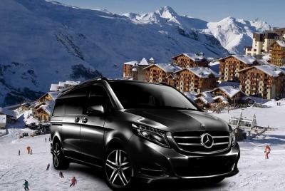 Airport Chambery - private VIP transfer to Les Menuires on Mercedes V-class Airport Chambery - private VIP transfer to Les Menuires on Mercedes V-class