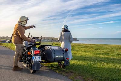 Day trip by sidecar to the landing beaches Day trip by sidecar to the landing beaches
