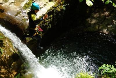 Sports canyoning in the Vercors near Grenoble Sports canyoning in the Vercors near Grenoble